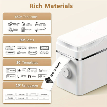 LabelMaster™ Portable Wireless Solution for Effortless Organization!