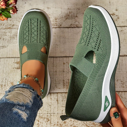 Step into Comfort: Women's Cut-out Sneakers™