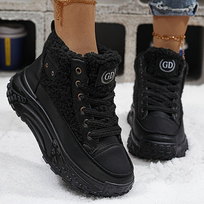 CozyStride™ Women's Winter Ankle Sneakers™ – All-Season Warmth, Style, and Durability in Every Step!