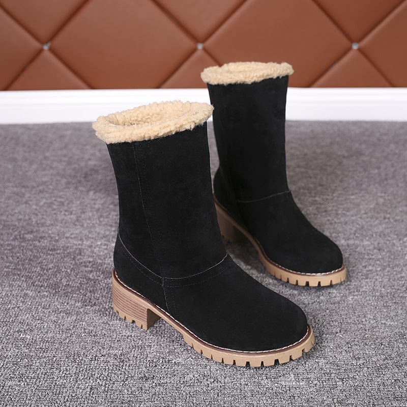 PlushStride™ Winter Boots – Classic Comfort & Warmth for Every Step!