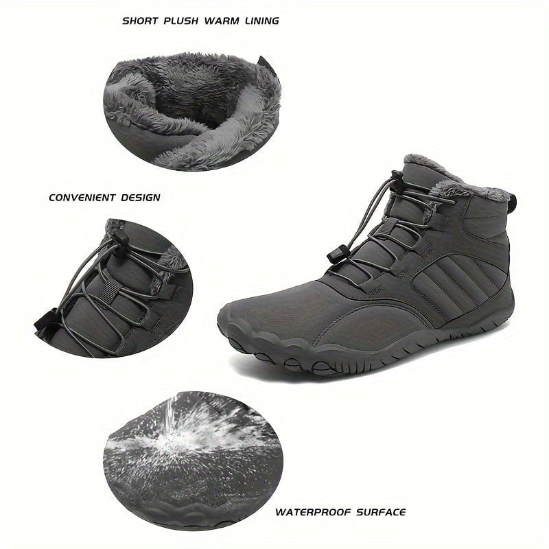 ArcticTrek™ Waterproof Hiking Boots: Conquer the Cold in Comfort and Safety