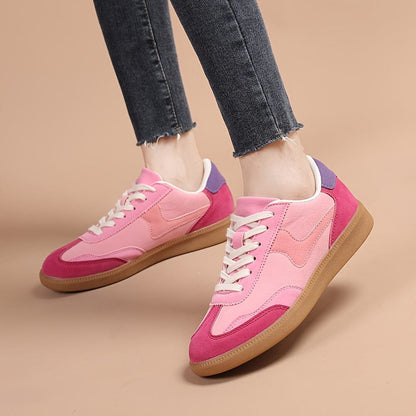 StyleStride™ Women's Colorblock Sneakers – The Perfect Blend of Comfort, Fashion, and Everyday Fun!