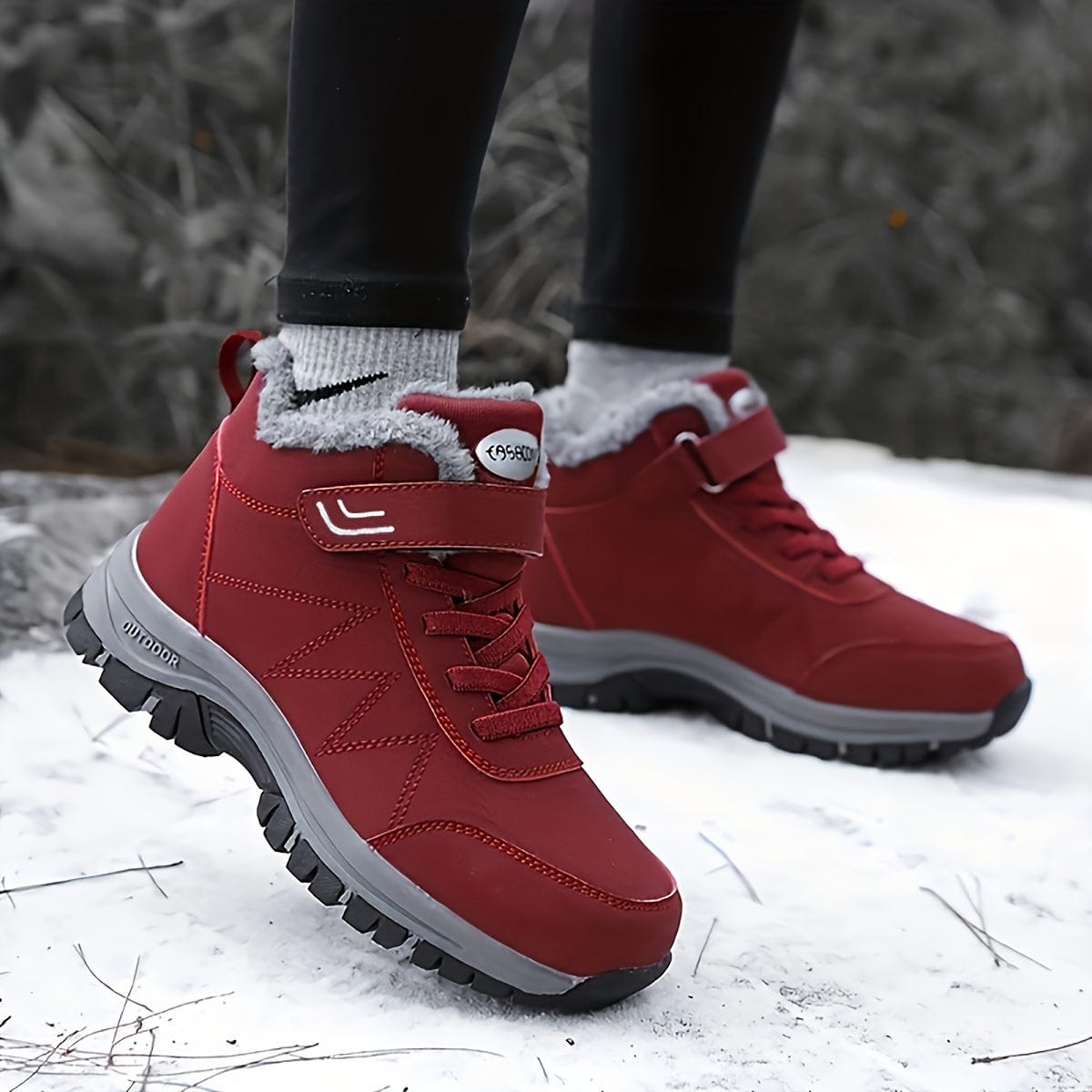 PlushGrip™ Winter Walking Shoes for Men and Women – Ultimate Warmth, Comfort & Traction for Every Outdoor Adventure!