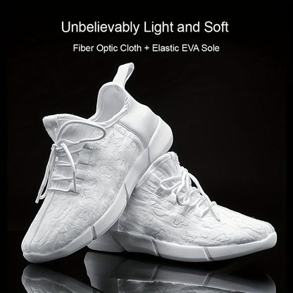 GlowStride™ Fiber Optic Shoes – Light Up Your Night with Unmatched Style!