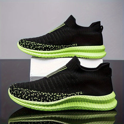 StrideEase™ Striped Mesh Sneakers – Lightweight, Breathable Comfort for Every Step!