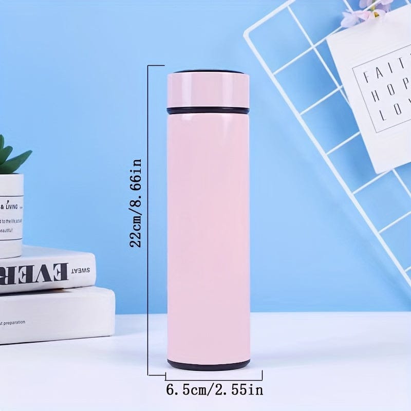 ThermaSmart™ Stainless Steel Flask – The Smart Way to Keep Your Drinks at the Perfect Temperature Anywhere You Go!