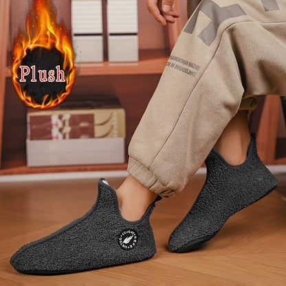 PlushStep™ Men's Ankle Shoes – Lightweight Comfort & Cozy Warmth for Every Season!