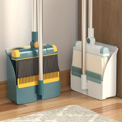 SweepMaster™ Broom and Dustpan Set - The Ultimate Cleaning Solution