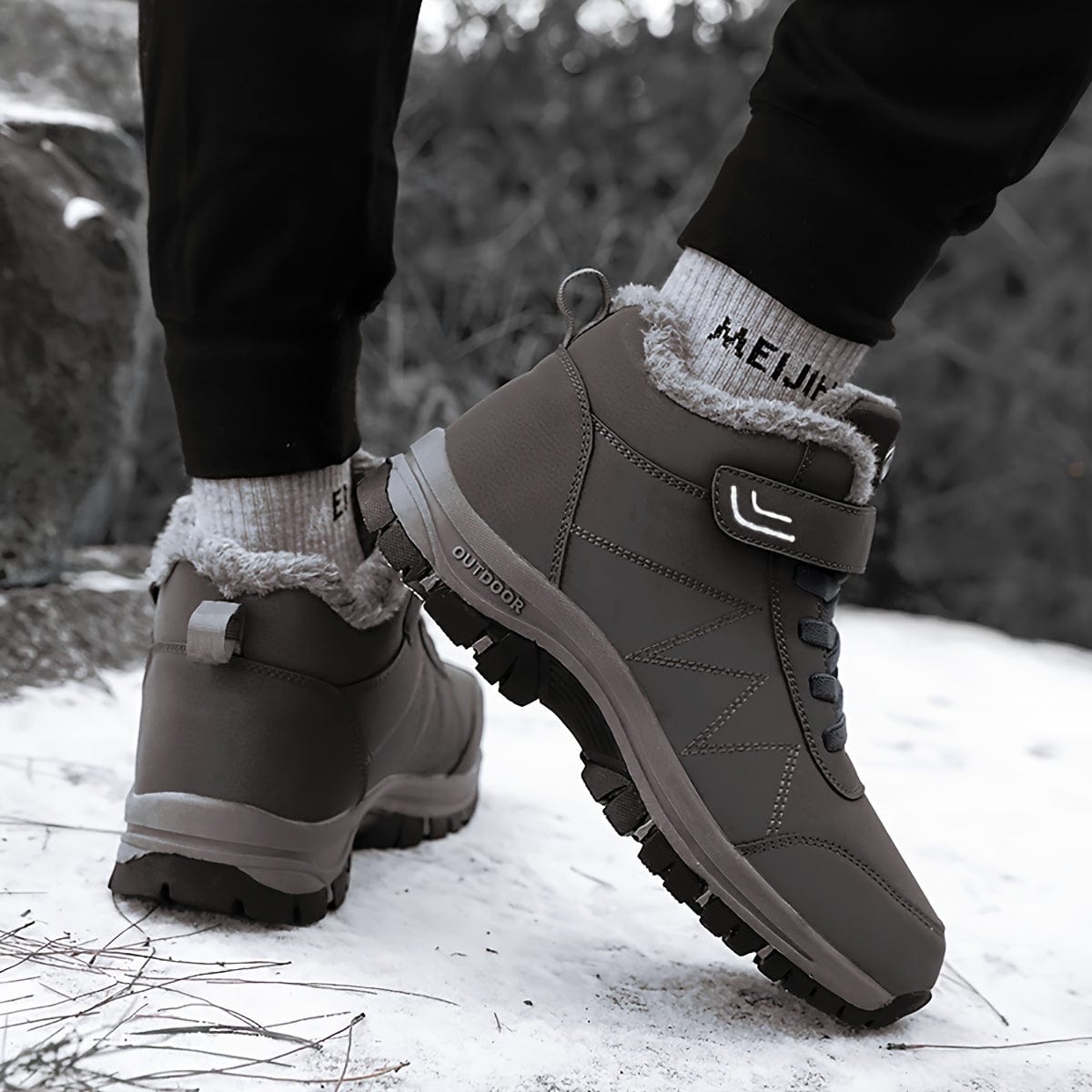 PlushGrip™ Winter Walking Shoes for Men and Women – Ultimate Warmth, Comfort & Traction for Every Outdoor Adventure!