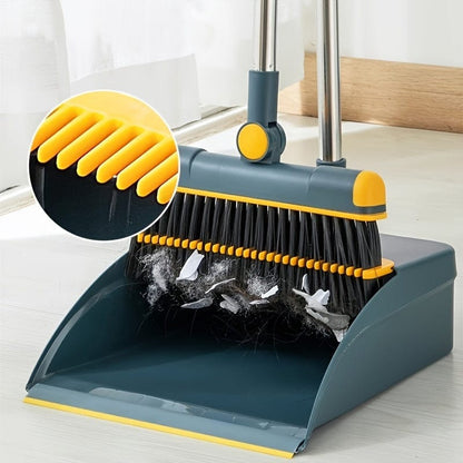 SweepMaster™ Broom and Dustpan Set - The Ultimate Cleaning Solution