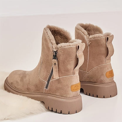 PlushLift™ Platform Boots – Plush Lined, Winter-Ready Style