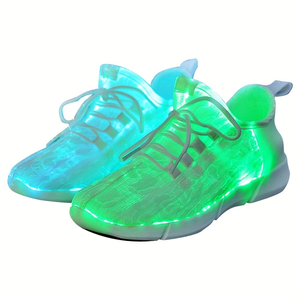 GlowStride™ Fiber Optic Shoes – Light Up Your Night with Unmatched Style!