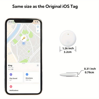 AirLocate™ 2pcs Air Tracker with Find My Compatibility – Never Lose Your Essentials Again!™