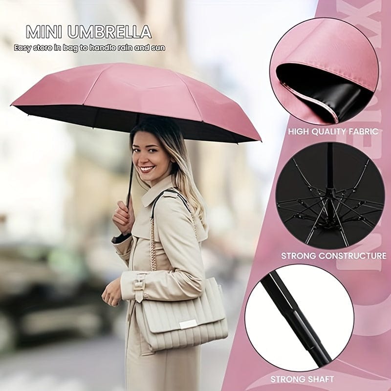 PocketGuard™: The Ultimate Multi-Color Folding Portable Mini Umbrella for Rain or Shine!