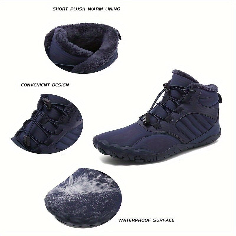 ArcticTrek™ Waterproof Hiking Boots: Conquer the Cold in Comfort and Safety