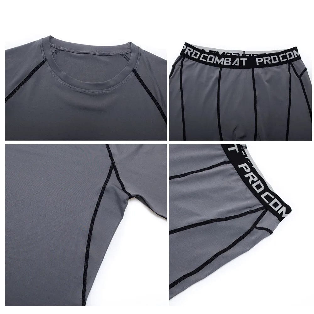 HeatFlex™ Men’s Thermal Compression Sports Set – Ultimate Warmth and Performance for Every Workout!