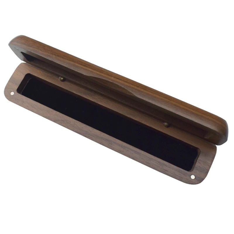 WoodCraft™ Handmade Natural Wooden Pen Box – Elevate Your Writing Experience