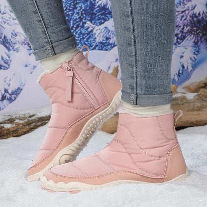 SnowStep™ Waterproof Winter Booties – Plush, Warm & Stylish Ankle Boots for Men & Women