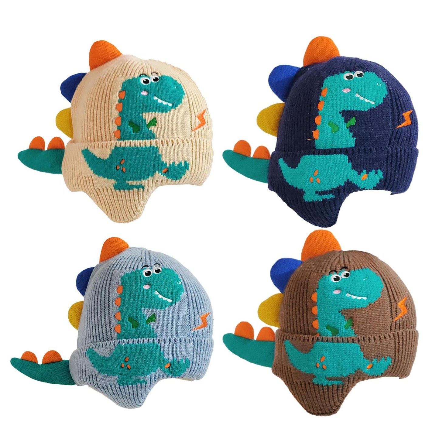 Snugasaurus™ Beanie – Soft, Cozy, and Dino-tastic Ear Protection!