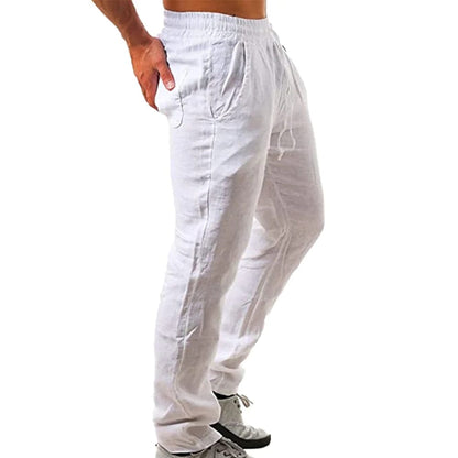 Elevate Your Style: Men's Luxury Cotton Linen Pants - Where Sophistication Meets Comfort