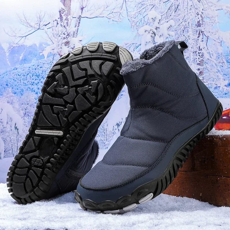 SnowStep™ Waterproof Winter Booties – Plush, Warm & Stylish Ankle Boots for Men & Women