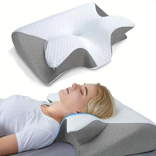 Butterfly Sleep Memory Neck Pillow™ - Orthopedic Cervical Support Pillow