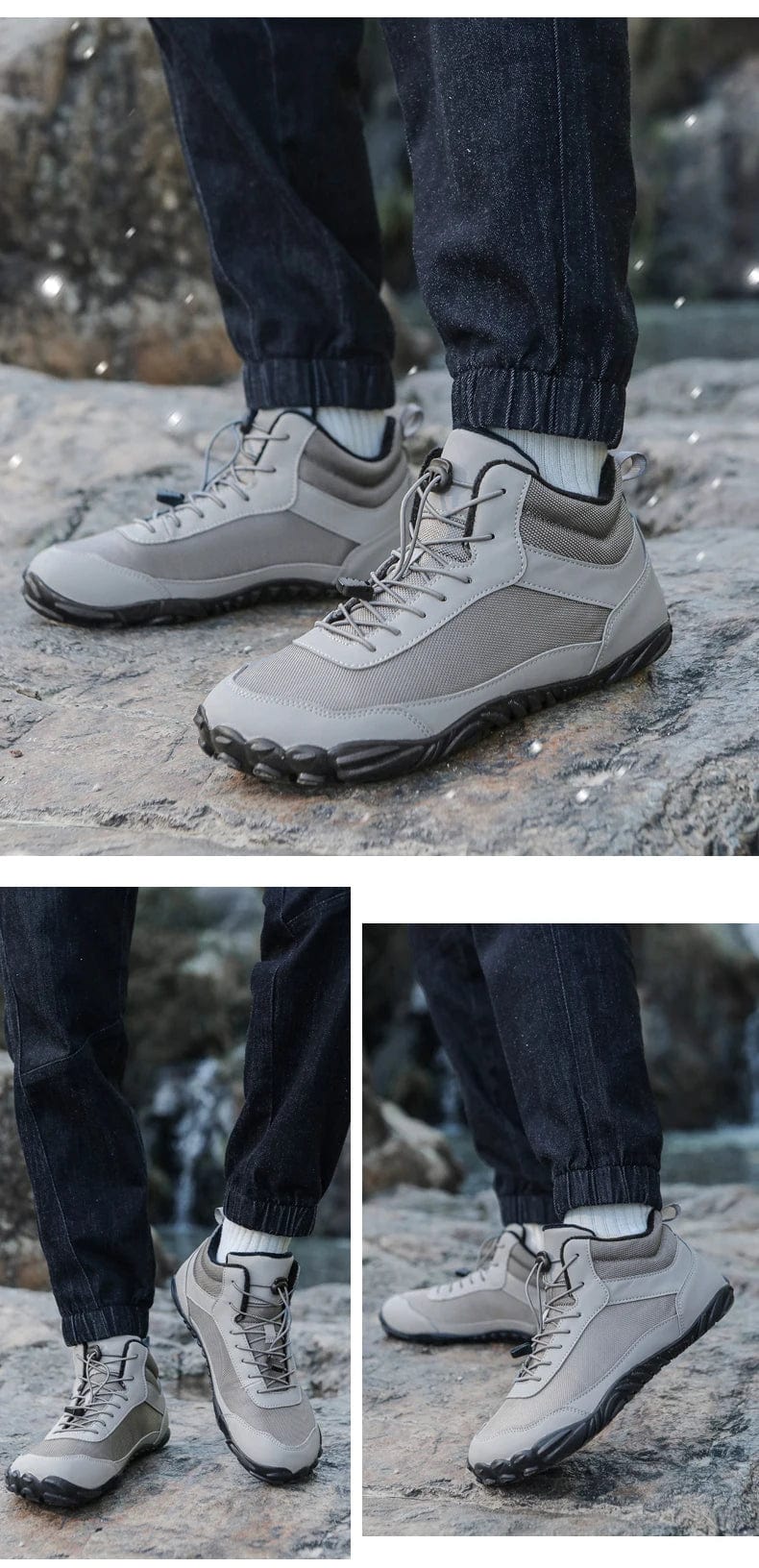 IceGrip™ Short Boots – "Stay Warm, Stay Grounded"