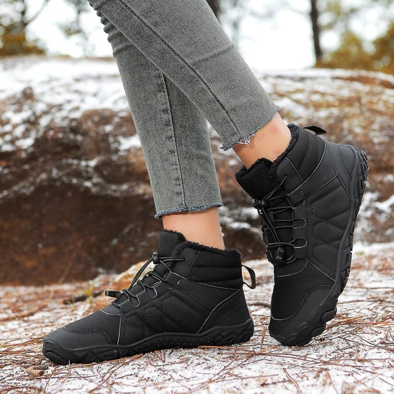 SnowShield™ Unisex Winter Boots – Warm Fur Lined, Anti-Slip Casual & Work Boots for Men & Women