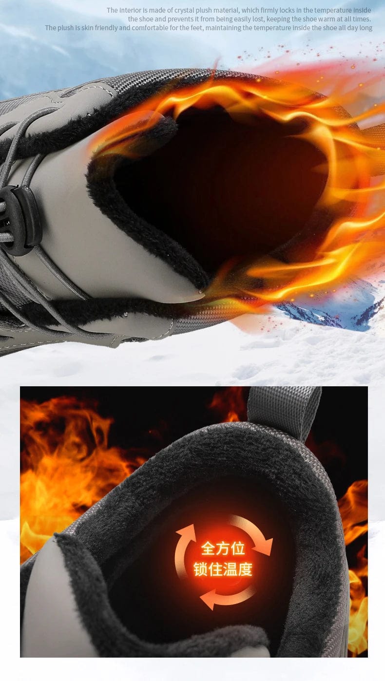 IceGrip™ Short Boots – "Stay Warm, Stay Grounded"