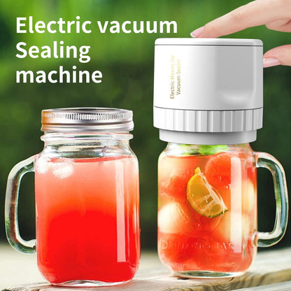 VacSeal Pro™ – Cordless Electric Mason Jar Vacuum Sealer Kit for Unbeatable Freshness