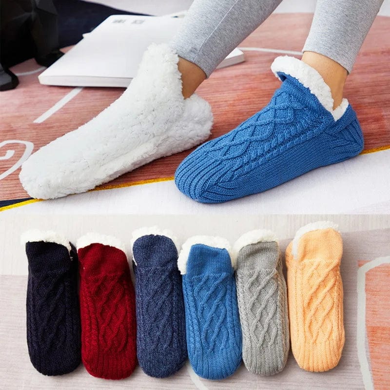 WarmGrip™ Slipper Socks – Your Winter Shield with Non-Slip Confidence