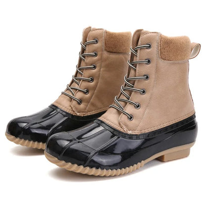 FrostShield™ Men’s Duck Boot – Waterproof, Fur-Lined Insulation for Ultimate Winter Protection!