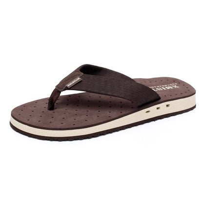 {BIG SIZES} The Breezy Strider™ - Flip Flop & Chill's Air-Infused, Ultra-Breathable Beach Marvel