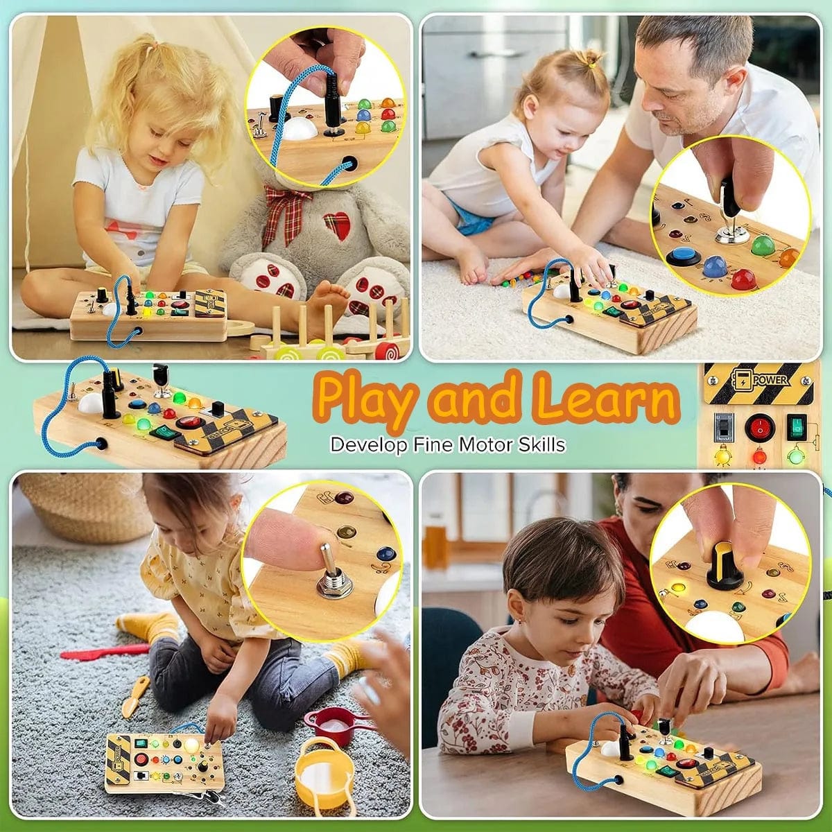 Montessori Sensory Board