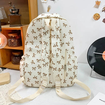 ChicNylon™ Backpack Bow Printed for Girls & Women