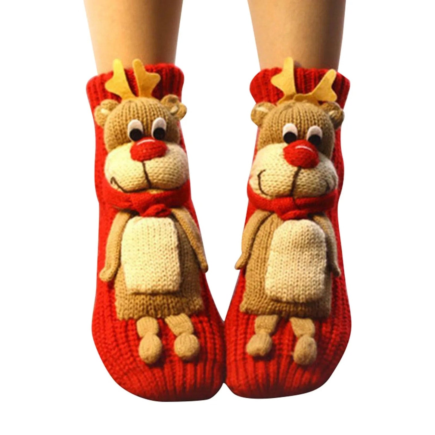 SnuggleWool™ Mid-Tube Socks – Stay Warm and Stylish with Non-Slip Confidence!