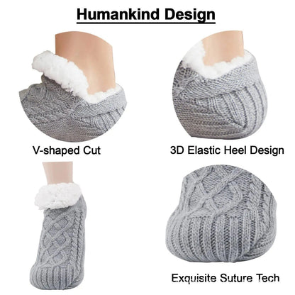 WarmGrip™ Slipper Socks – Your Winter Shield with Non-Slip Confidence