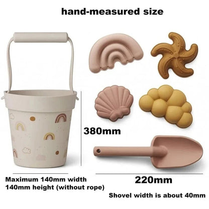 Kids Sand Mold Tools Set™: Eco-Friendly Silicone Beach Toys for Endless Summer Fun
