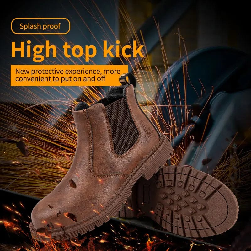 IronGuard™ Waterproof Steel Toe Work Boots