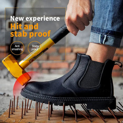 IronGuard™ Waterproof Steel Toe Work Boots