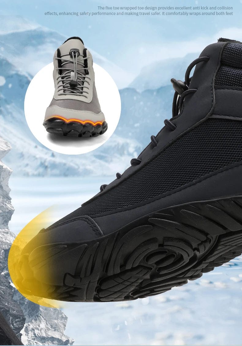 IceGrip™ Short Boots – "Stay Warm, Stay Grounded"