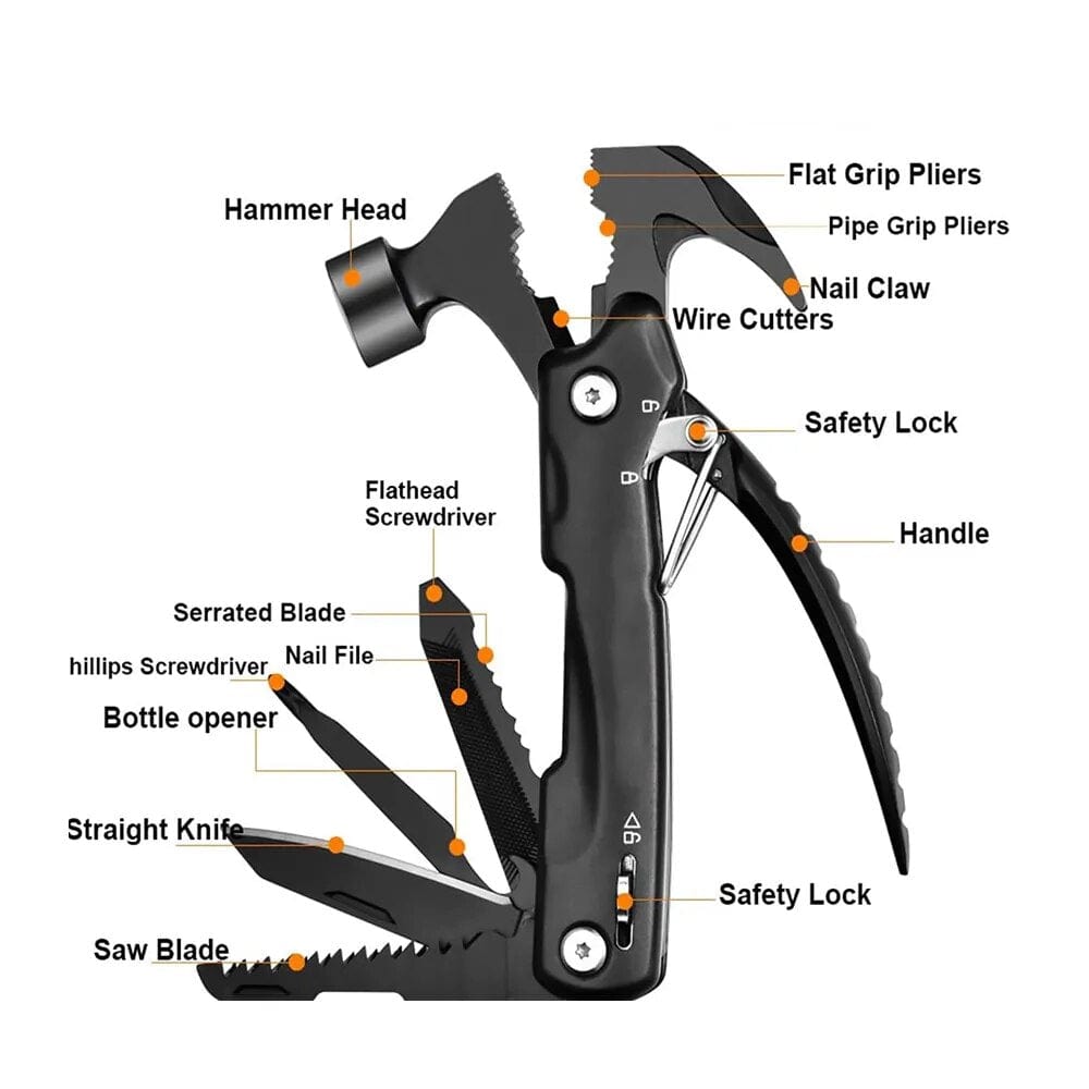 HammerMaster™: The Ultimate 12-in-1 Multi-Functional Mini Hammer –  FlipFlop&Chill