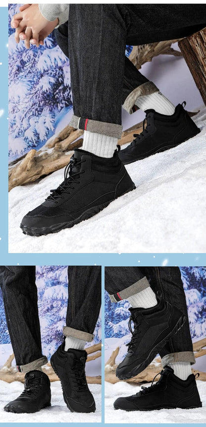 IceGrip™ Short Boots – "Stay Warm, Stay Grounded"