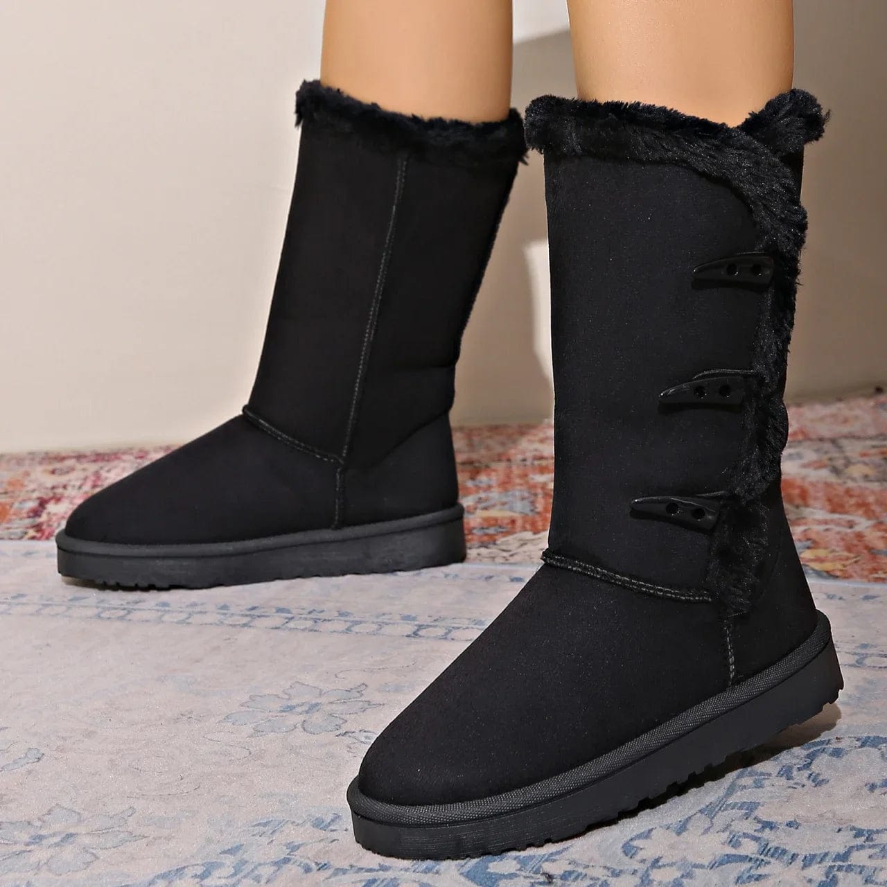 PlushStep™ Winter Boots – Comfort, Style, and Non-Slip Confidence All Season Long!