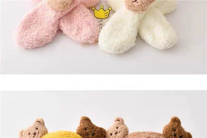 SnuggleTots™ Set – Adorable Plush Warmth for Little Heads & Necks!