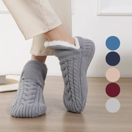 WarmGrip™ Slipper Socks – Your Winter Shield with Non-Slip Confidence