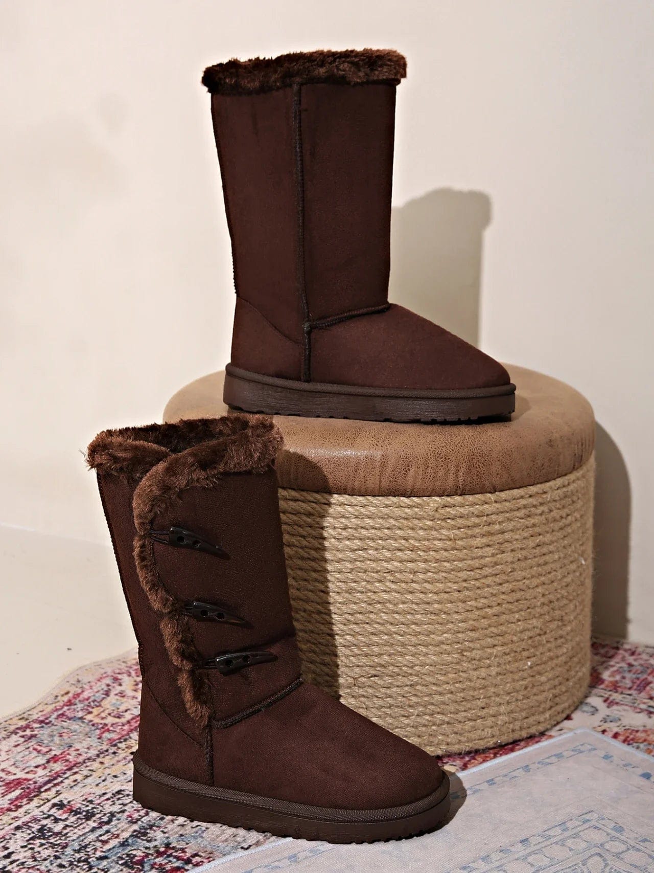 PlushStep™ Winter Boots – Comfort, Style, and Non-Slip Confidence All Season Long!