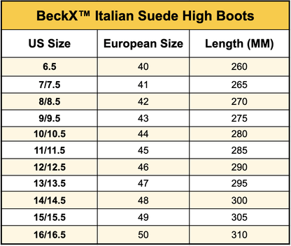 BeckX™ Italian Suede High Boots  - Unmatched Style and Comfort