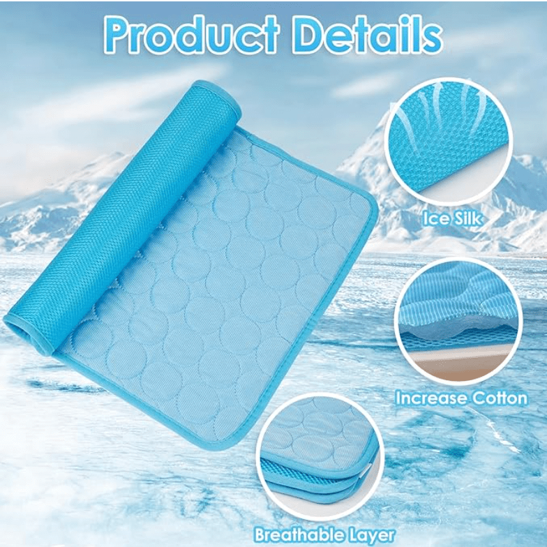 ChillPaws™ - Ice Silk Ultimate Cooling Mat