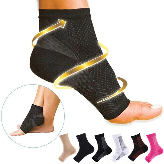Foot Angel Anti Fatigue Outdoor Compression Anklet Socks - Support and Comfort